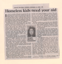 Homeless kids need your aid